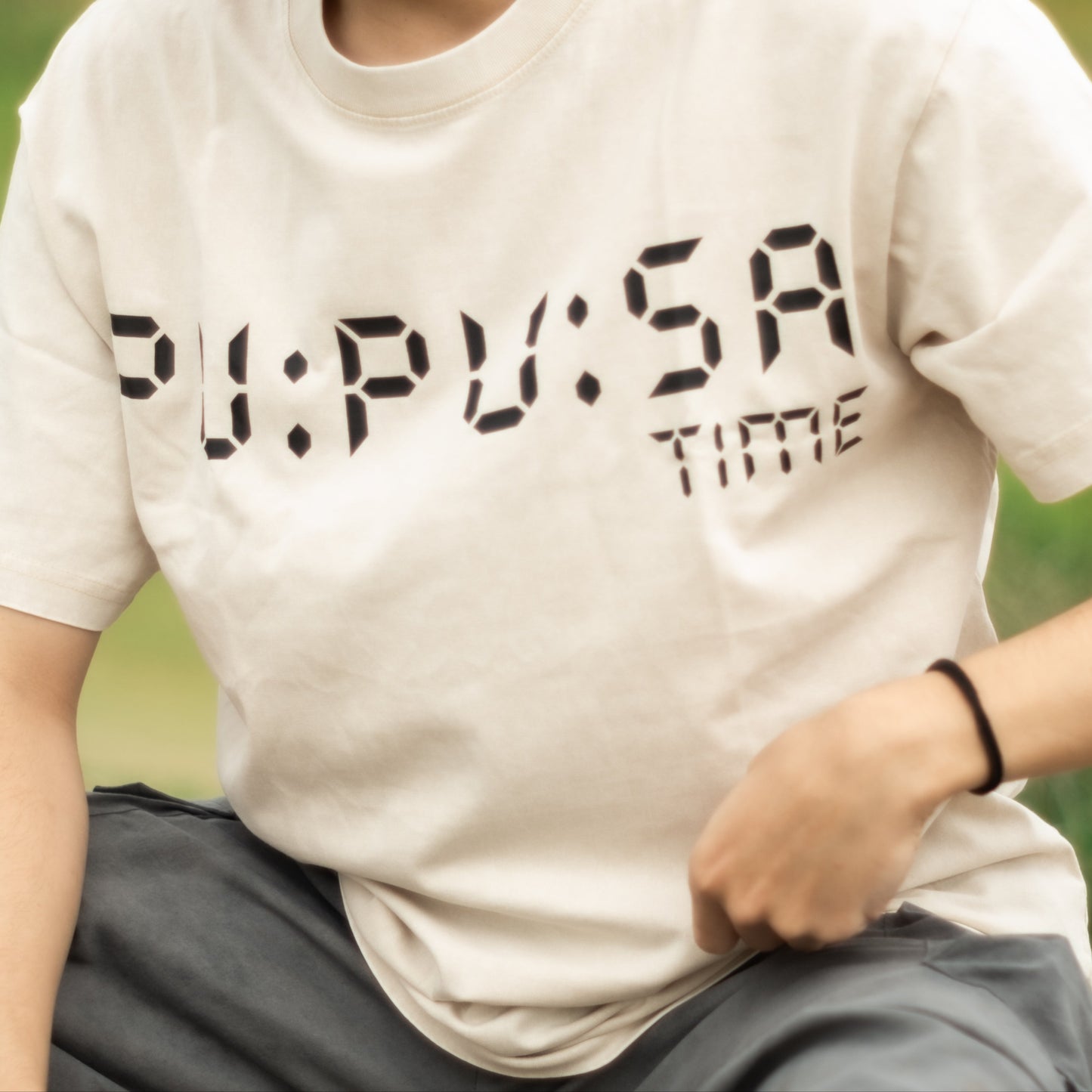 Pupusa Time Oversized Cotton T-Shirt – Round Neck