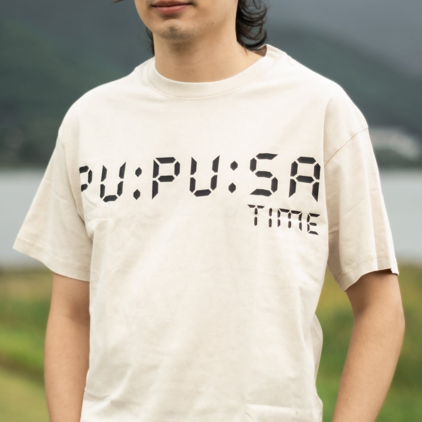 Pupusa Time Oversized Cotton T-Shirt – Round Neck